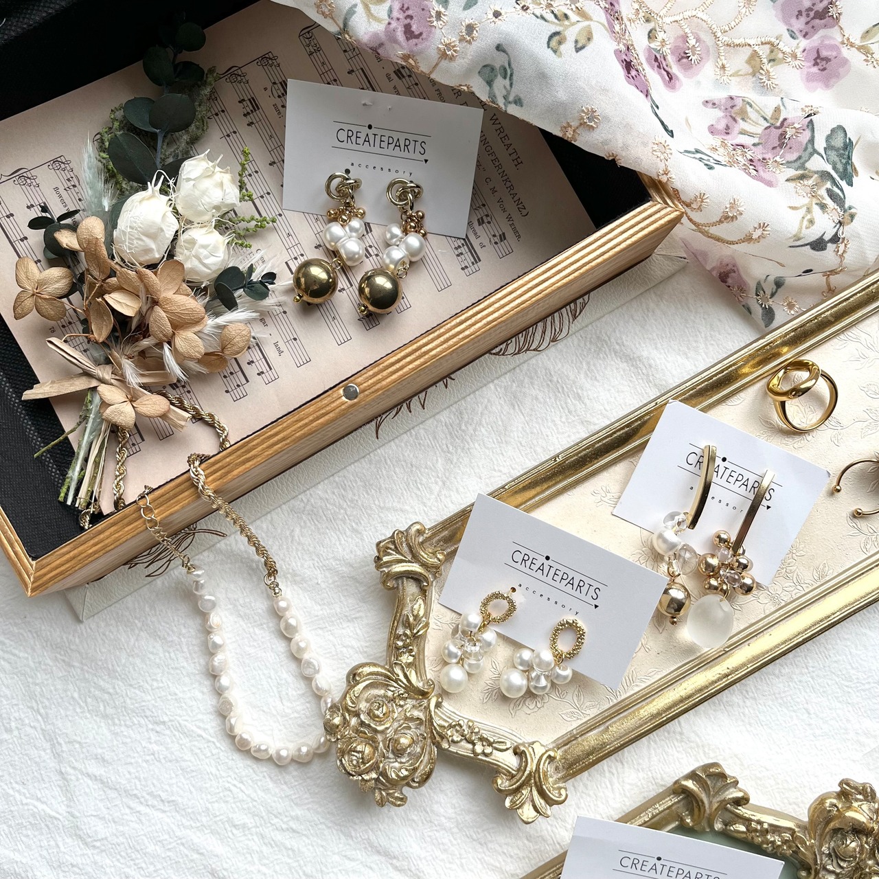 【1個】24時間限定予約販売♪アンティーク調トレイ アイボリー