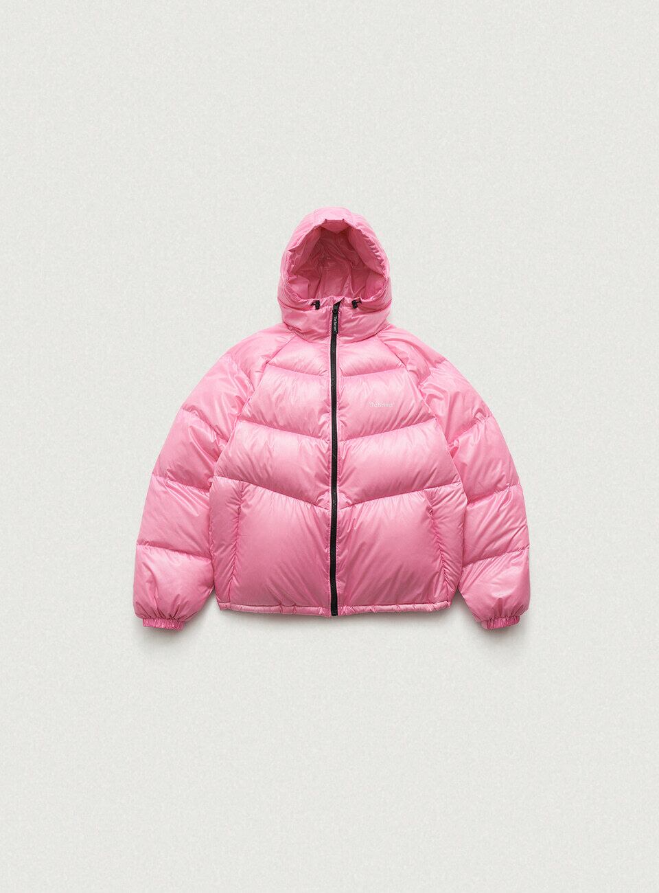 1月初旬発送 [The Barnnet] Pink Reversible Hooded Goose Puffer