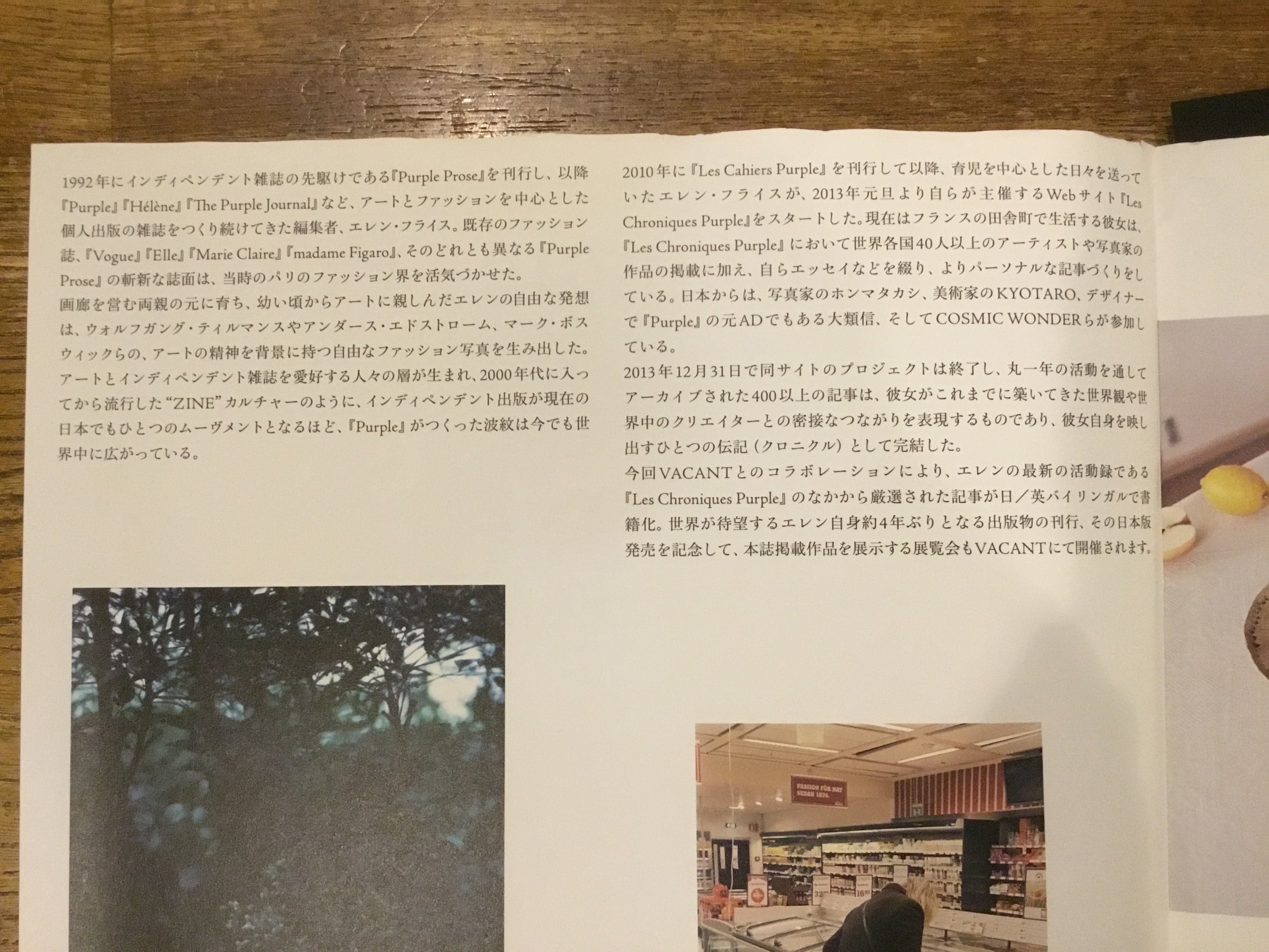 Les Chroniques Purple A4サイズ 日本語 冊子付き Les Chroniques