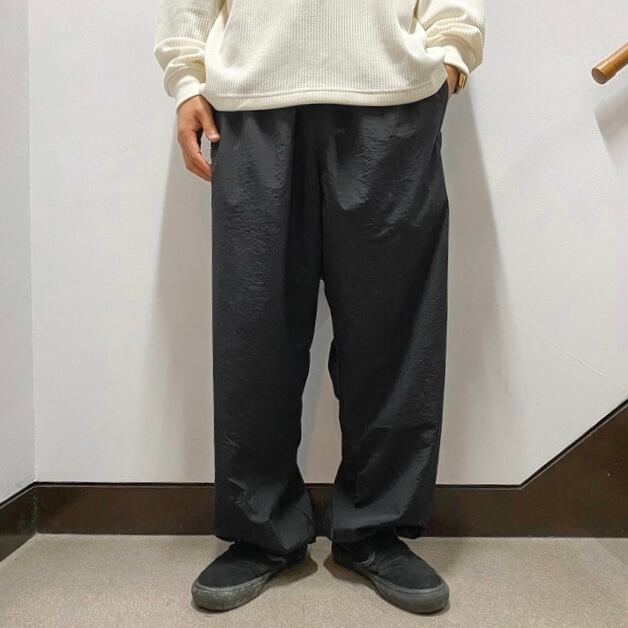 SEABEES Nylon Pants - Black / シービーズ ナイロンパンツ ブラック