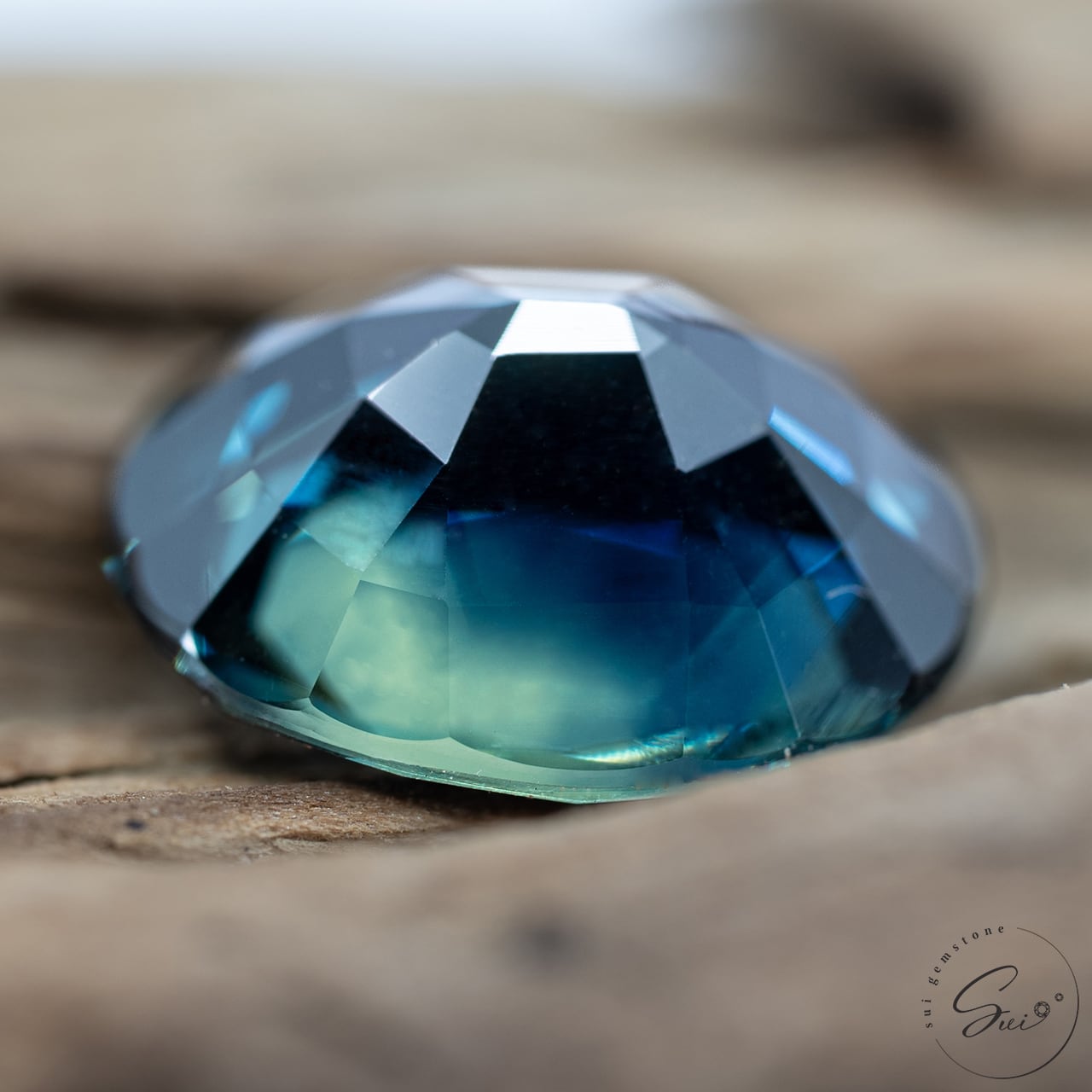 天然【非加熱】ティールサファイア 3.11ct GRA/GIA鑑別書 | SUI GEMSTONE