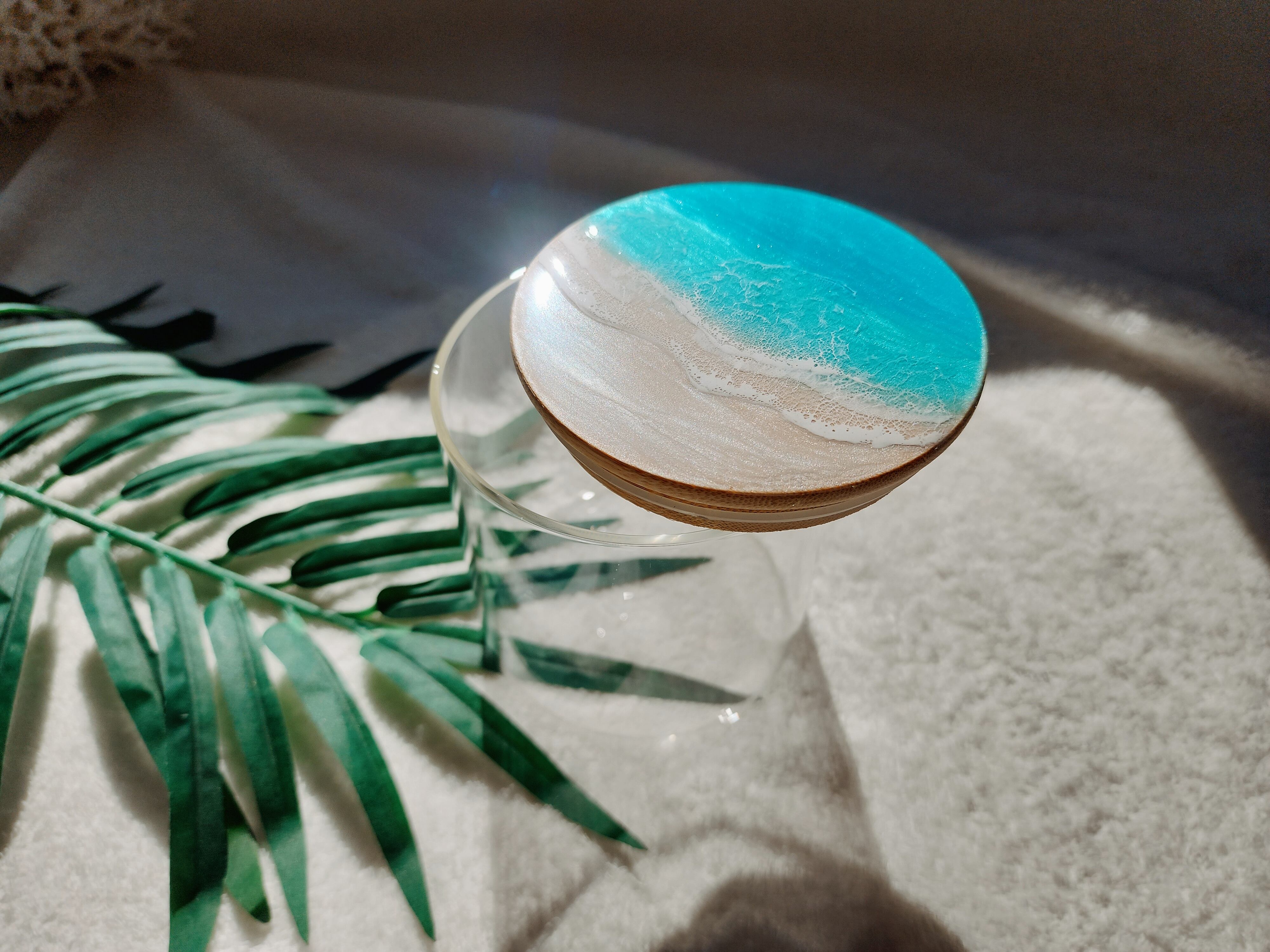 375.オーシャンレジンアート キャニスター