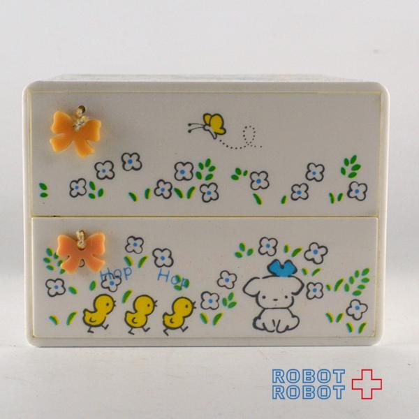 風の子さっちゃん　タイニーポエム　Tiny Poem　エプロン　昭和レトロ サンリオ 1976 風の子さっちゃん 引き出し タイニーポエム. | ROBOTROBOT