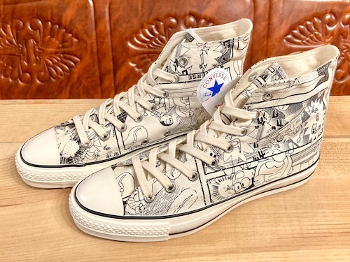 converse（コンバース） ALL STAR DORAEMON（オールスター ドラえもん）モノクロ ハイカット 8 26.5cm 500足限定 2310