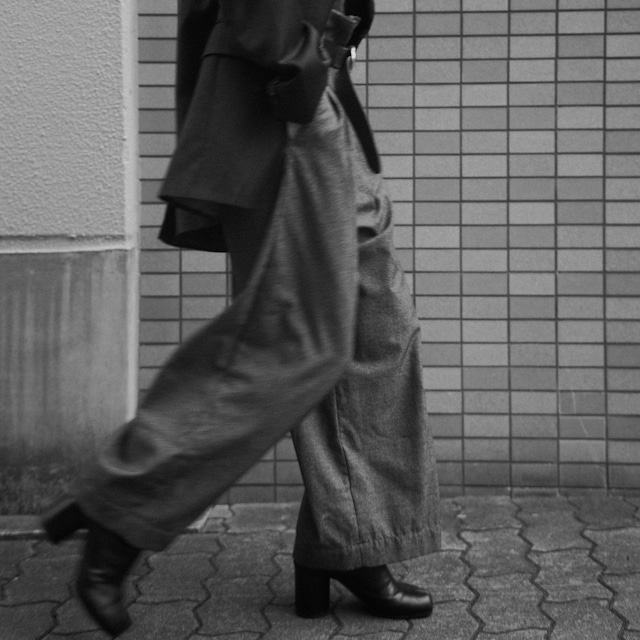 [tricot COMME des GARÇONS ] wide slacks