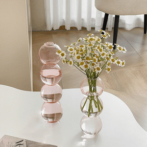 【VASE】INS映え透明バブルボールデザインベース