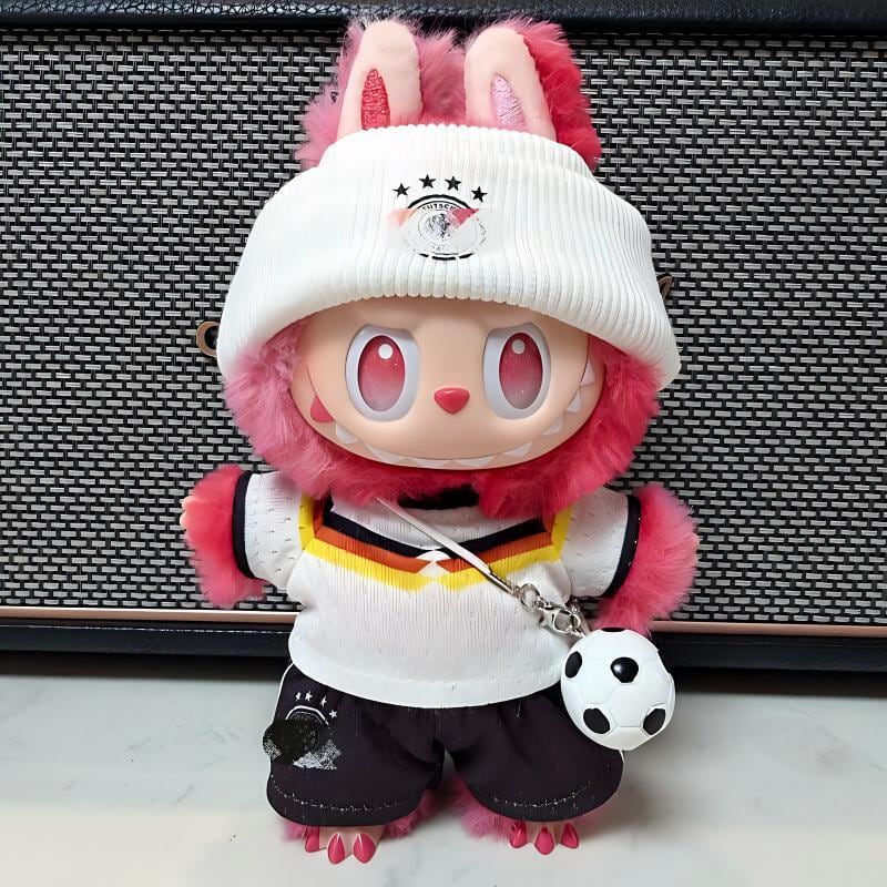 LABUBU 1-3代用 ドイツ サッカー ユニフォーム トップス+パンツ+帽子+