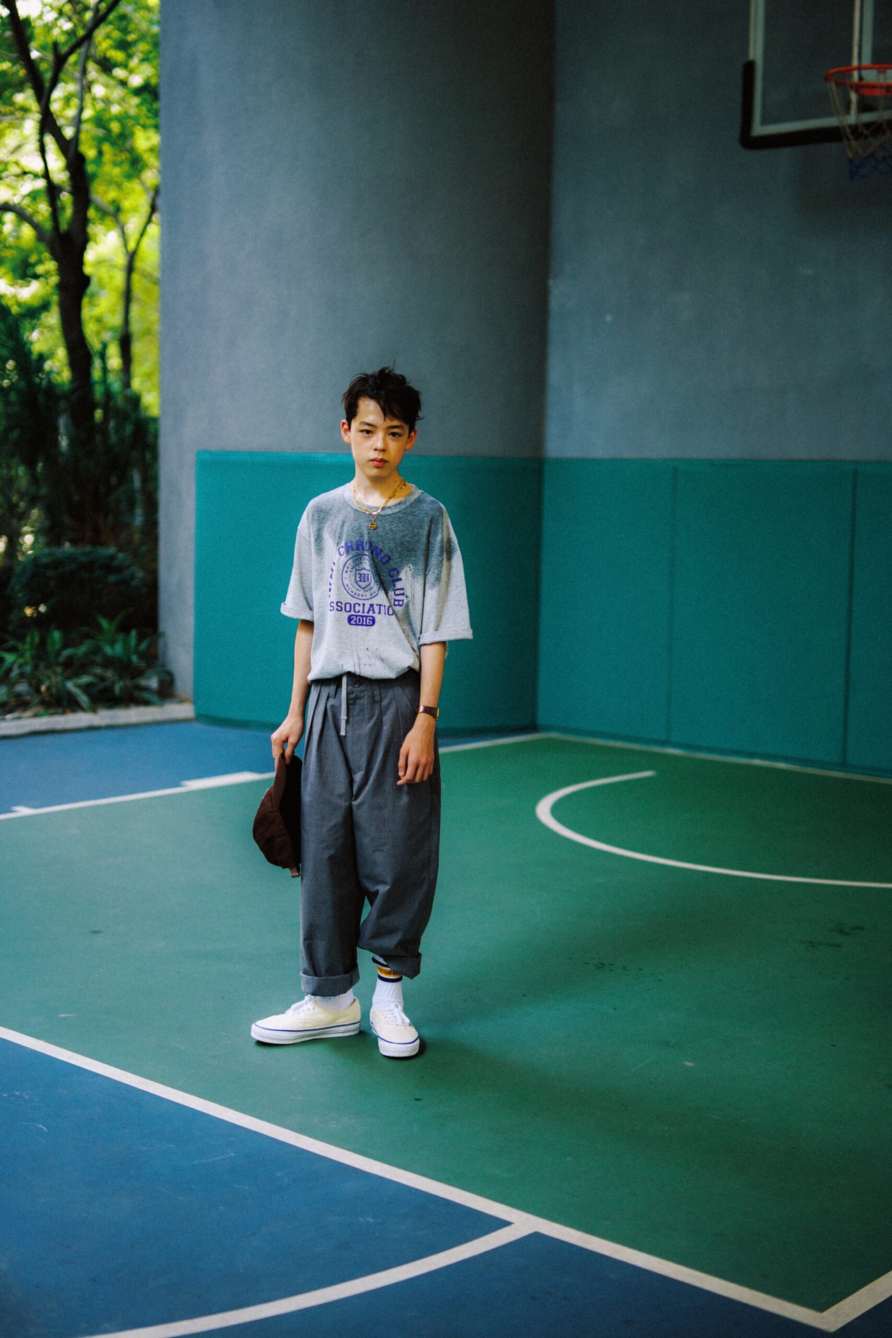 WCNC Pleated Pocket Pants (dept of people) SIZE : 1