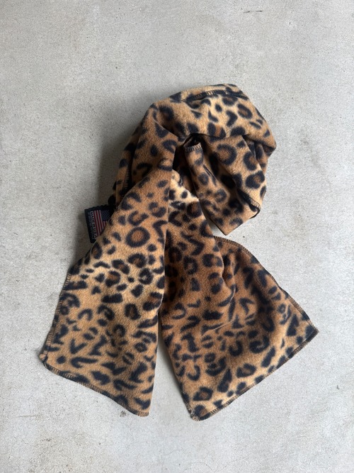 【SPRING MOUNTAIN】FLEECE SCARF  (Leopard)