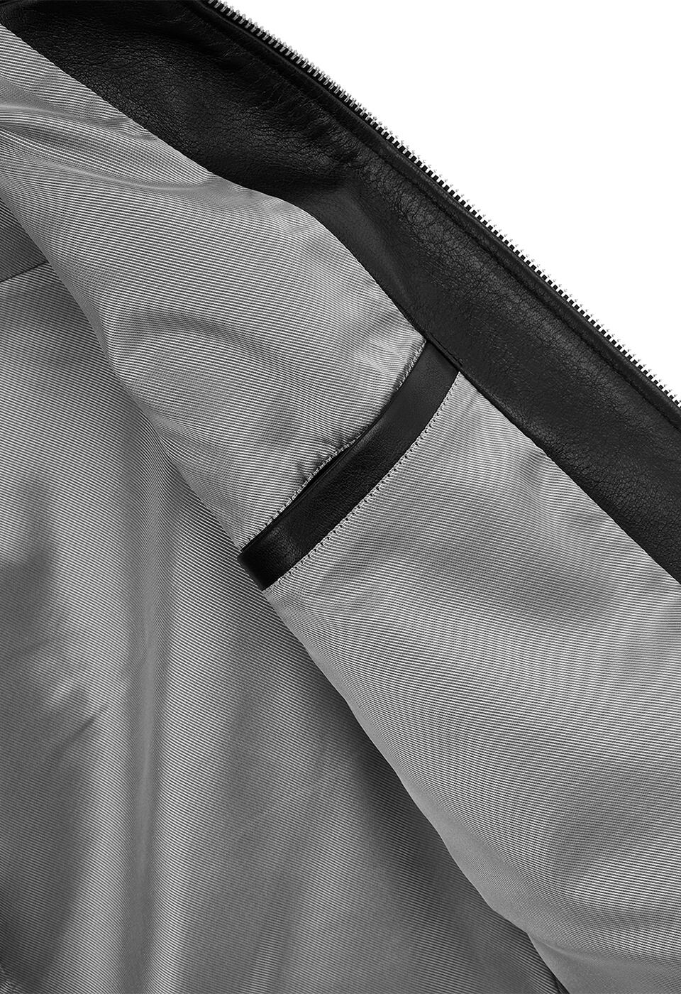 OPEN YY] CLASSIC LEATHER ZIP JACKET, BLACK 正規品 韓国ブランド