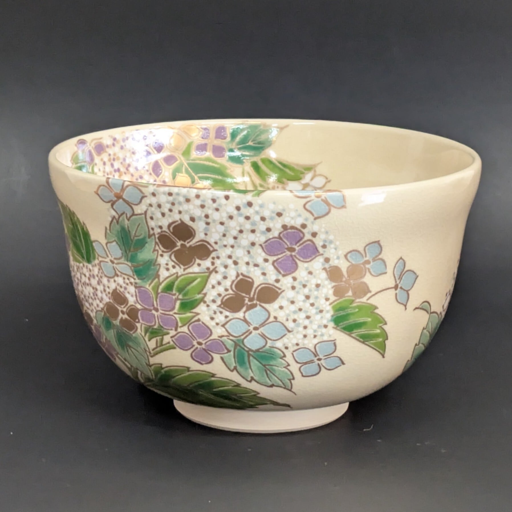 【値下げ】陶器製 茶碗 植物デザイン 茶碗 | sankyoudou