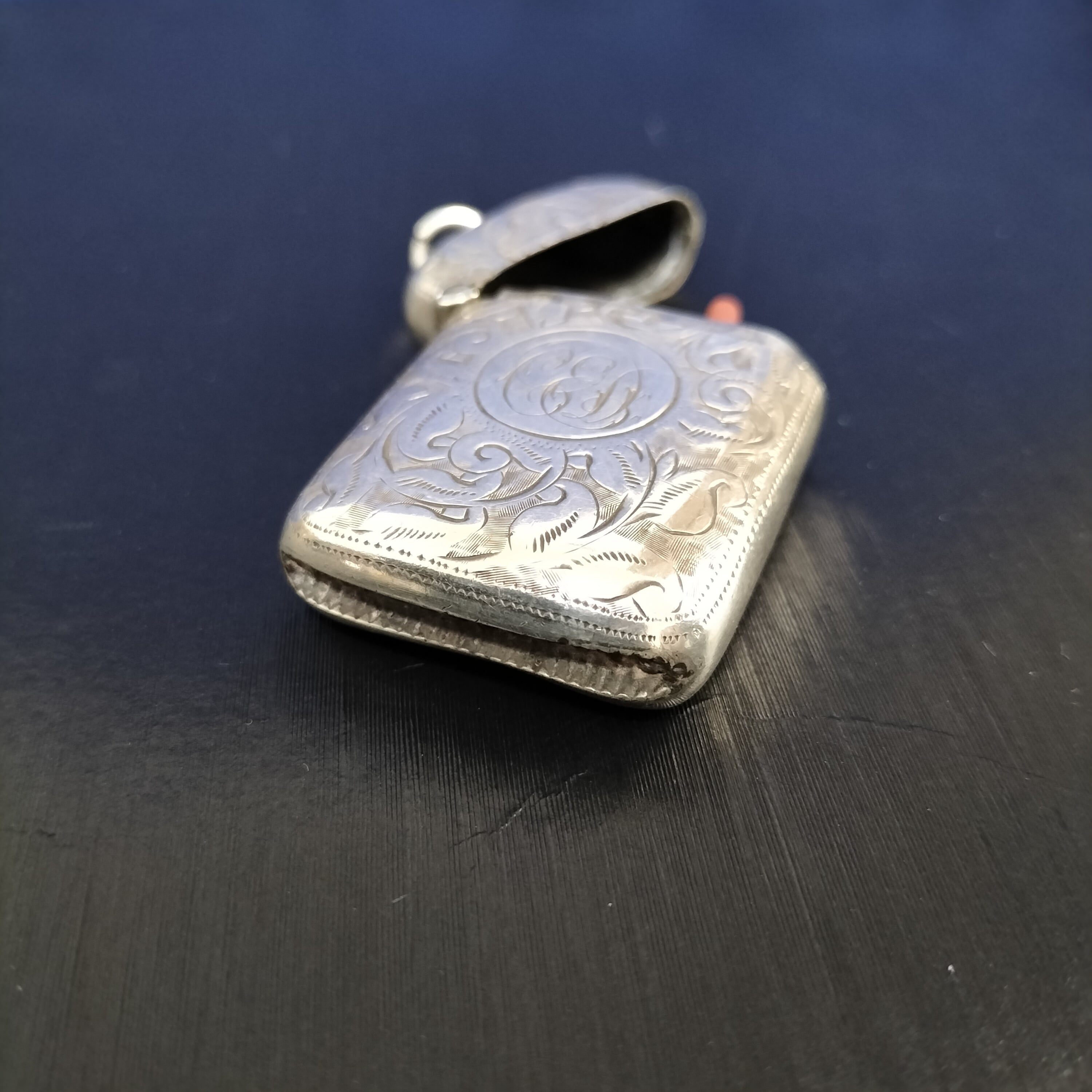 Sterling Silver 1900年 Match Case | Antico Sterling Silver 1900年 Match Case | Antico