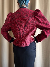 Made in Tyrol jacquard vintage jacket-4521-2