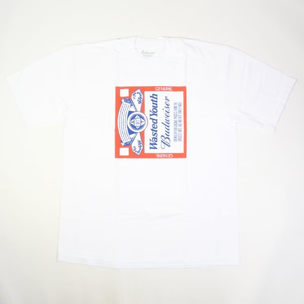 新品 Wasted Youth Budweiser Tee L BOX 伊勢丹