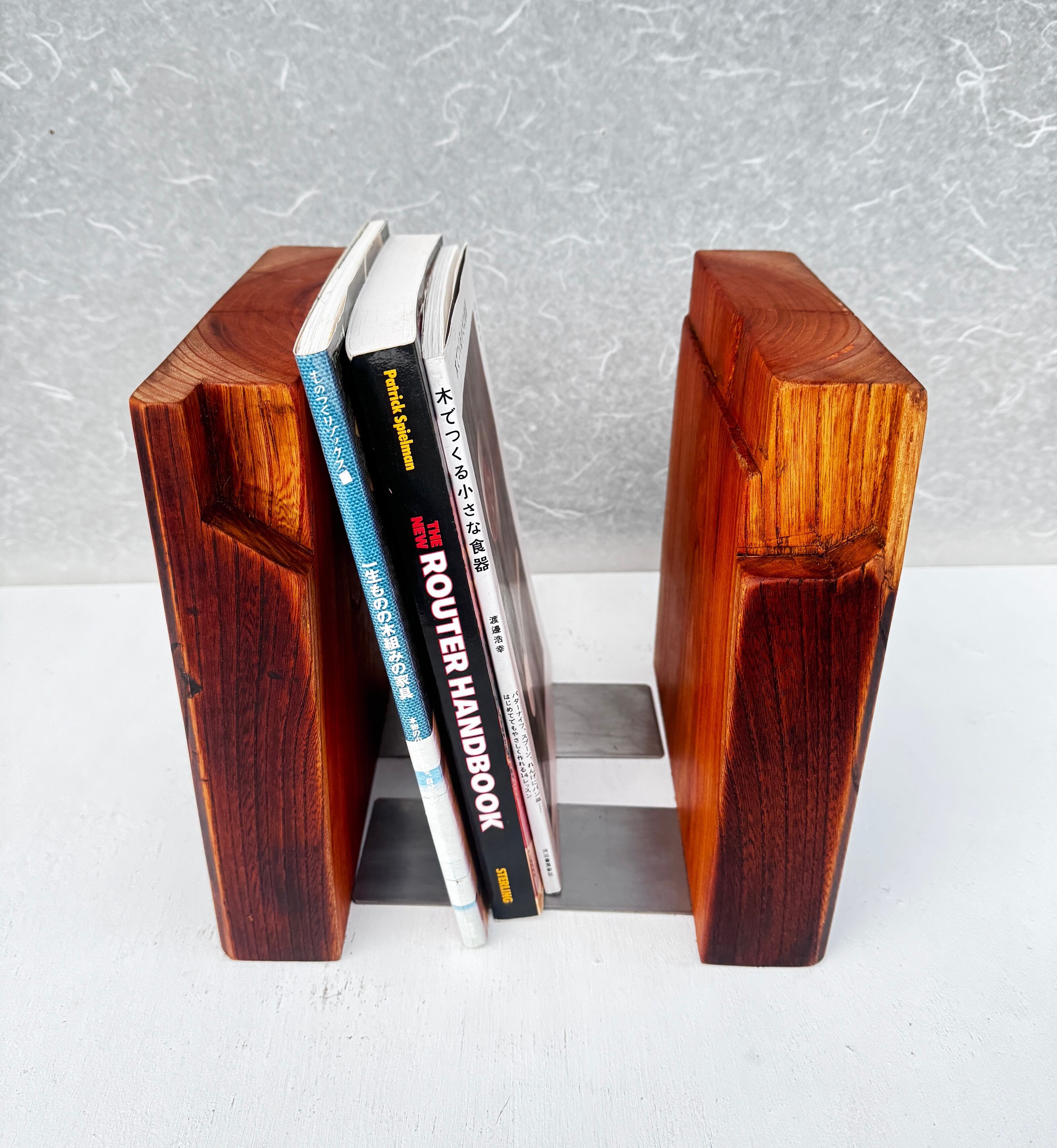 古民家古材 ケヤキ大黒柱ブックエンド | jizai工房[じざい]オンライン