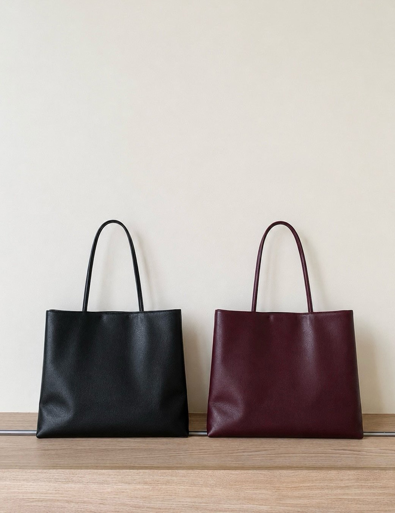 【新作5%OFF・3日間】100%Lambskin Twin Bag_2colors