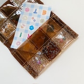 YURIKO ETO:Card case  / Brown