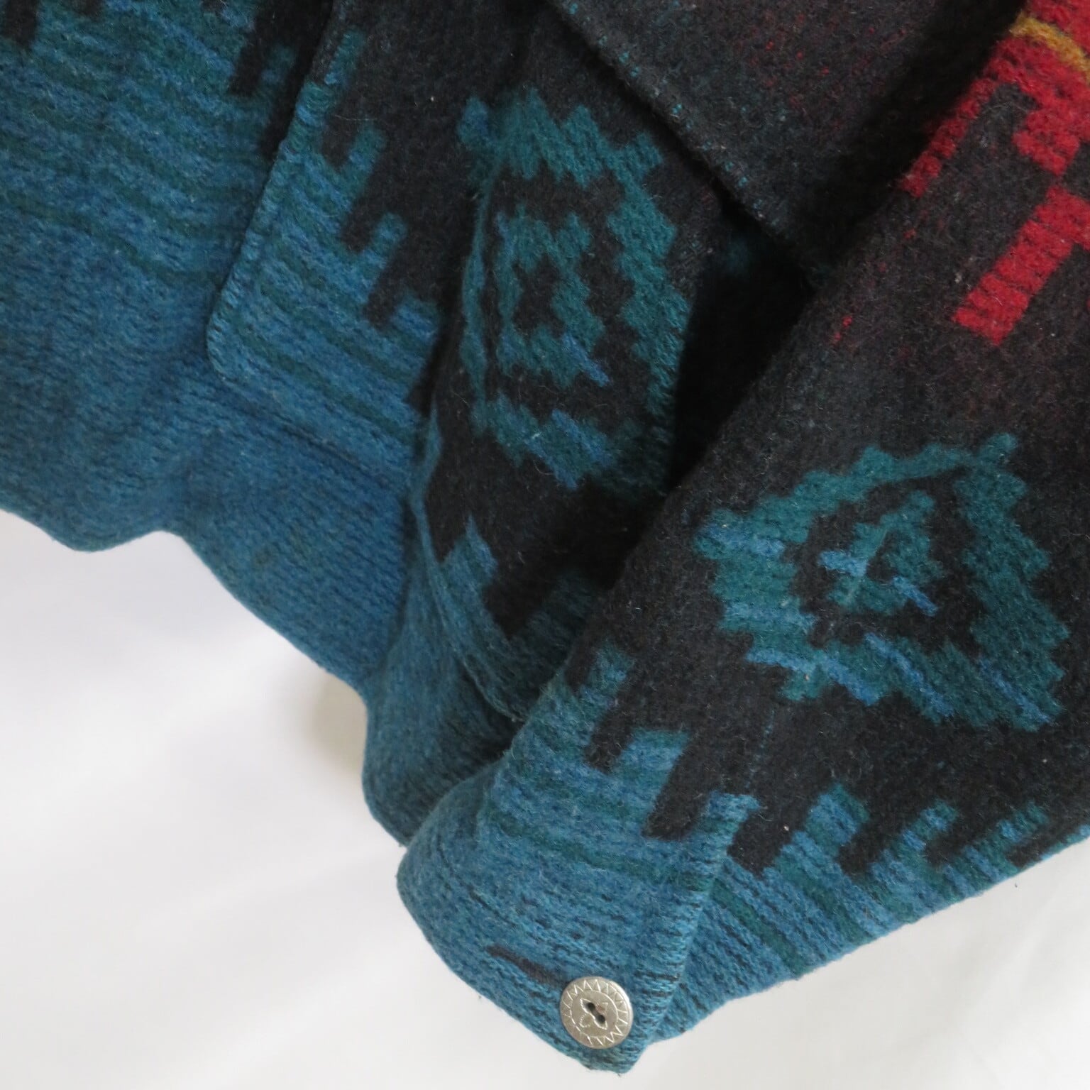 80s WOOLRICH USA製 ネイティブ柄 コート sizeXXL/ウールリッチ 0304