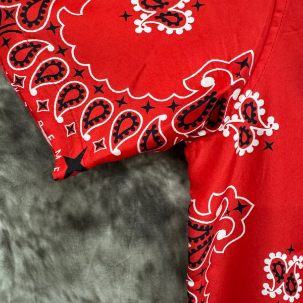 Supreme/シュプリーム【21SS】BANDANA SILK/バンダナ シルク 半袖