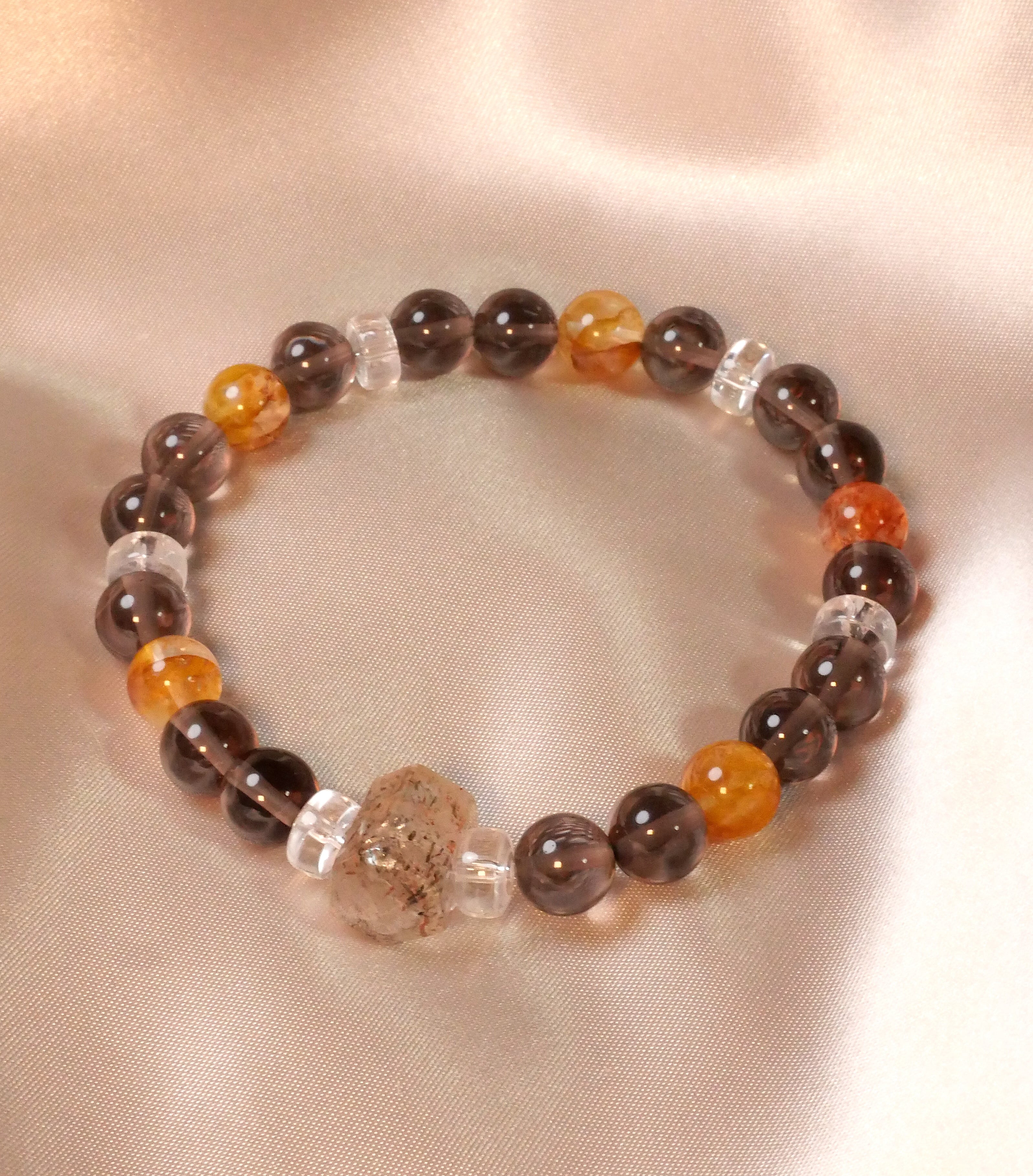 光の導きと黄金のしずくオルゴブレスレット｜オルゴンブレス