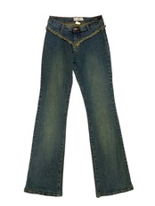 denim flare pants