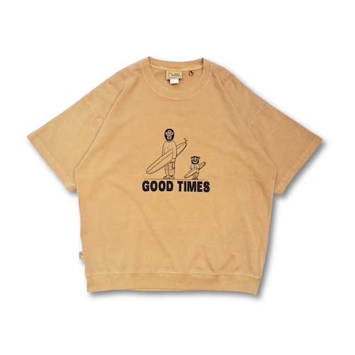 gym master - GOOD TIMES ビッグTシャツ (mastard)