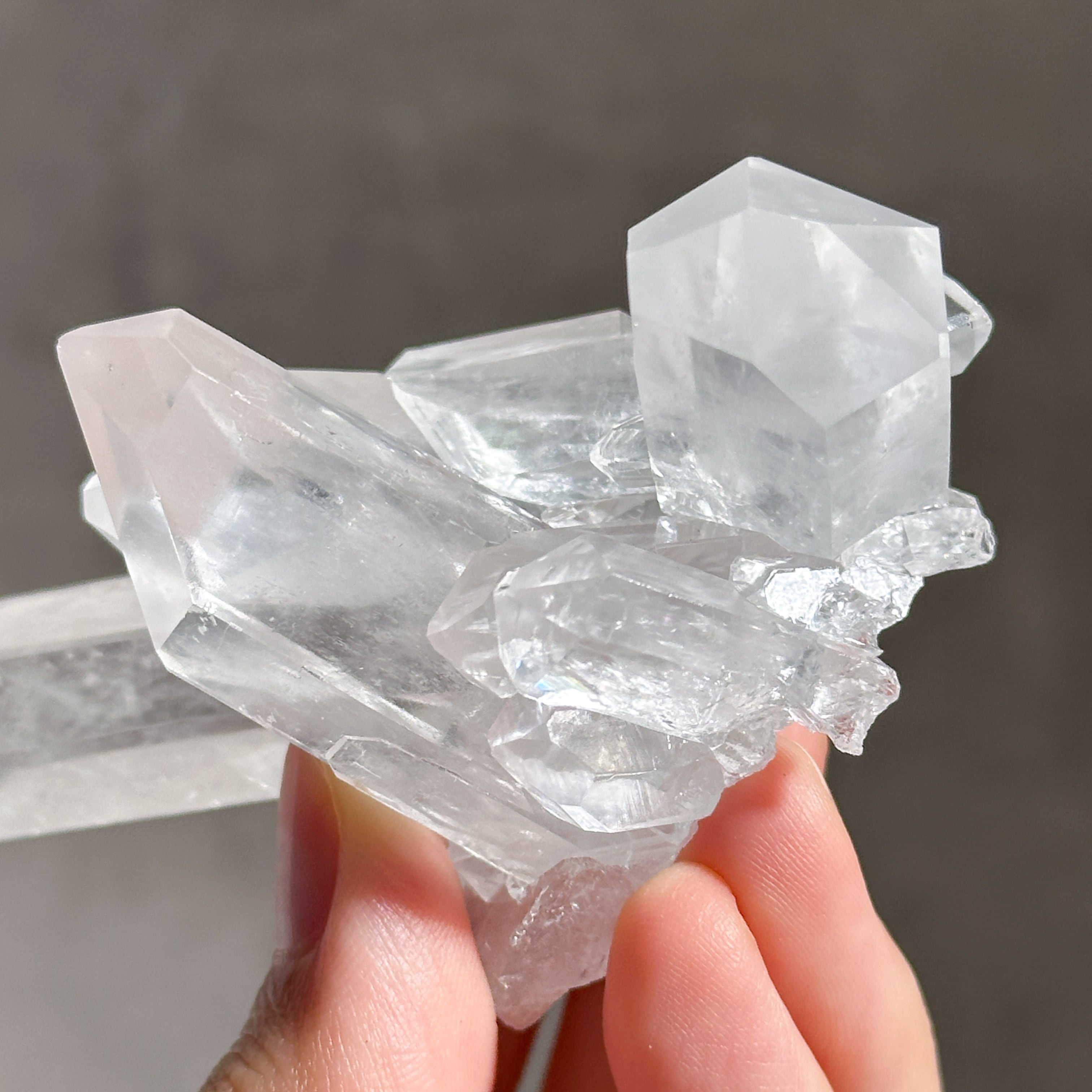 ゼッカ産水晶クリアクォーツ クラスター92◇ Clear Quartz ◇天然石