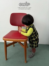チップ / CHIP / チェックかぼちゃブルマ / 韓国子供服 / キッズ / 26winter〖取寄〗*1~4*
