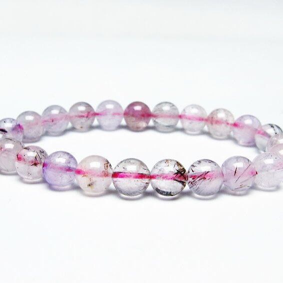 スーパーセブン ブレスレット セイクリッドセブン 8mm 一点物 メール便可 [M便 1/10] 111-46783