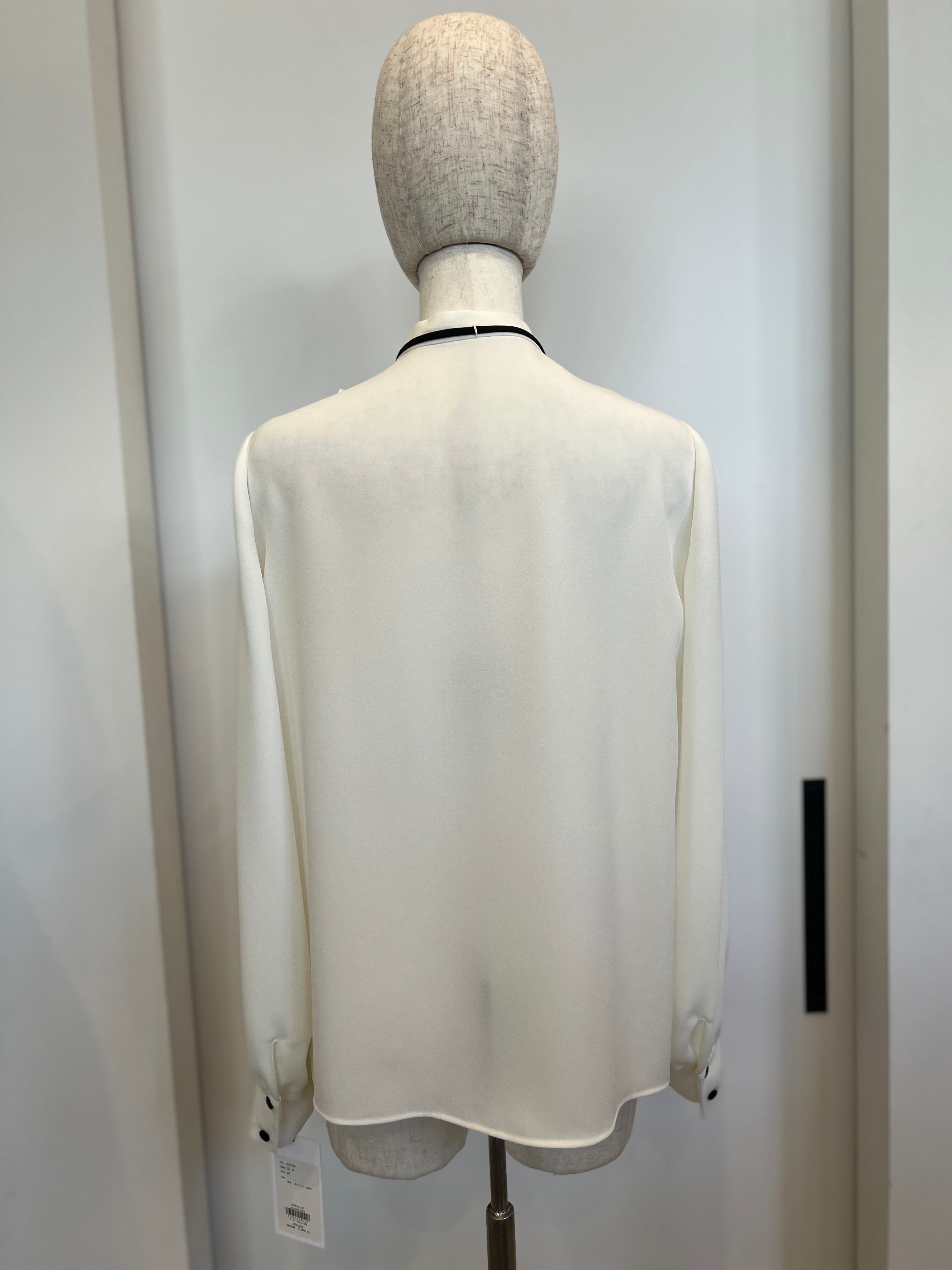 【PASSIONE】取り外し可コードフリルブラウス　616918