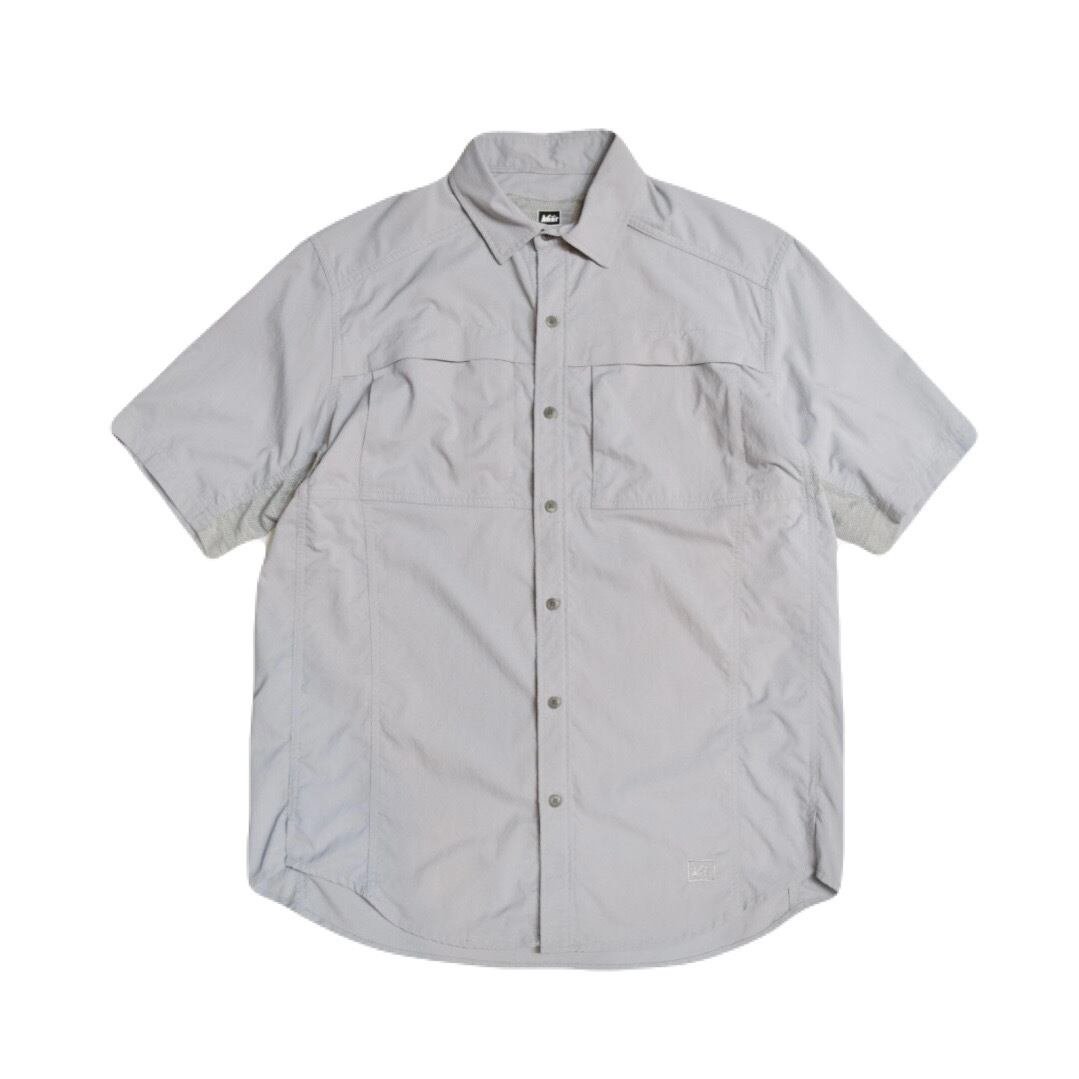 USED REI S/S Nylon shirt -Medium 03057
