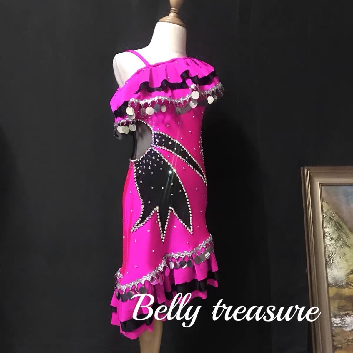 彩様 衣装オーダー ミラーヤドレス オーダーメイド衣装 DWH 01 202108 | Belly Treasure®︎