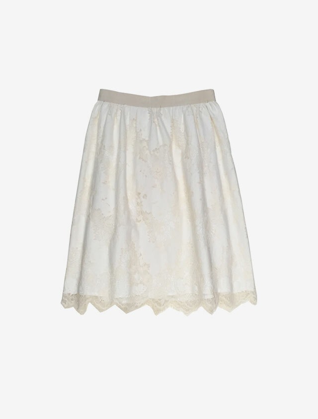 MAGLIE BOTANICAL LACE SKIRT