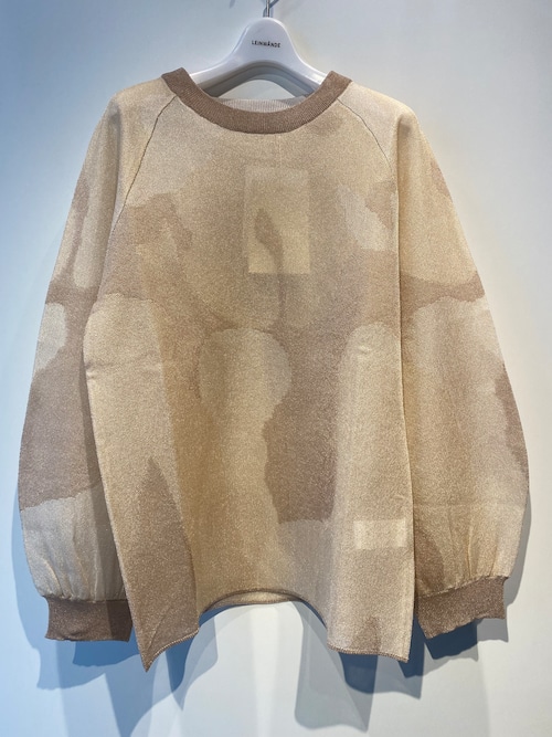 LEINWANDE nature camo sheer top／通販のお問い合わせ