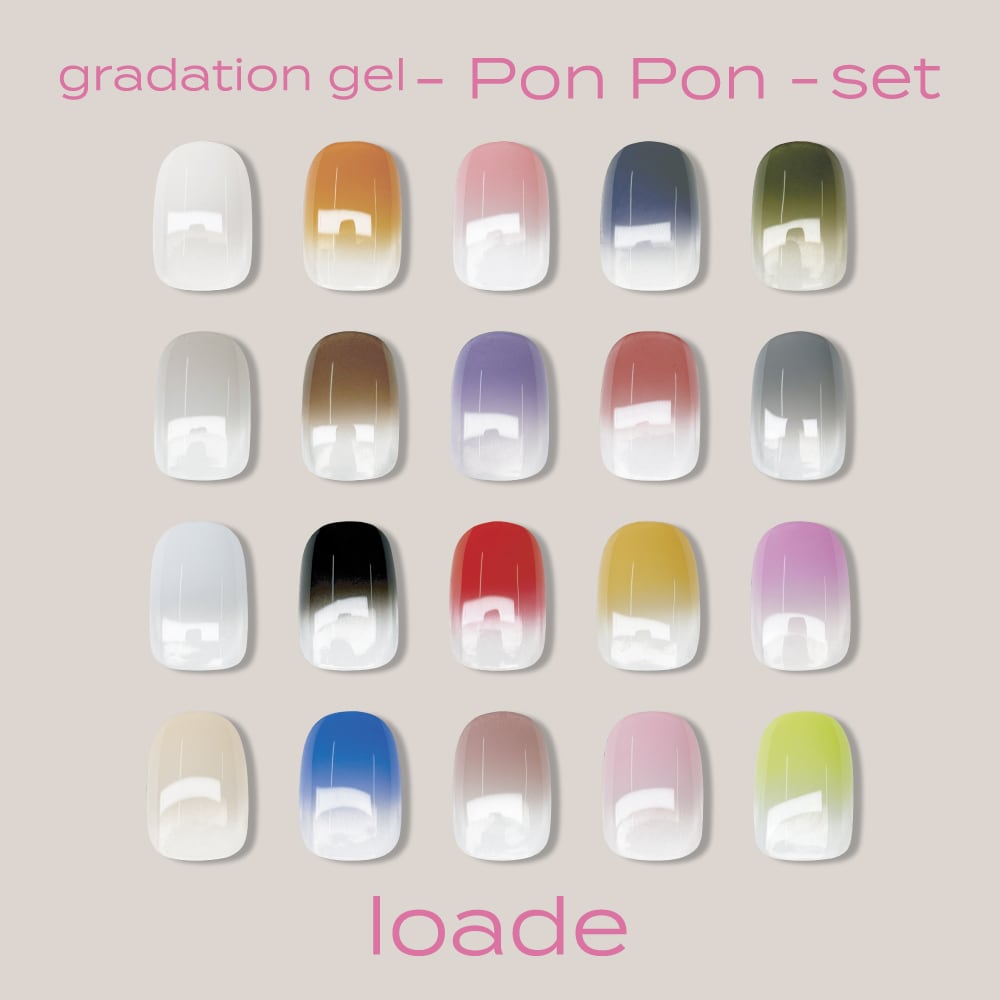 loade】Pon Pon set | CLETO / loade