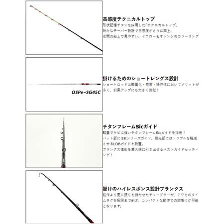 即納】クレイジーオーシャン オーシャンスピア イクシード OSPe-SG45C