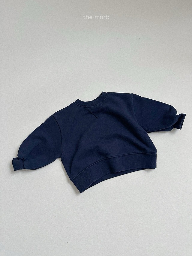 《予約》送料無料【minirobe】Bubble Sweatshirt