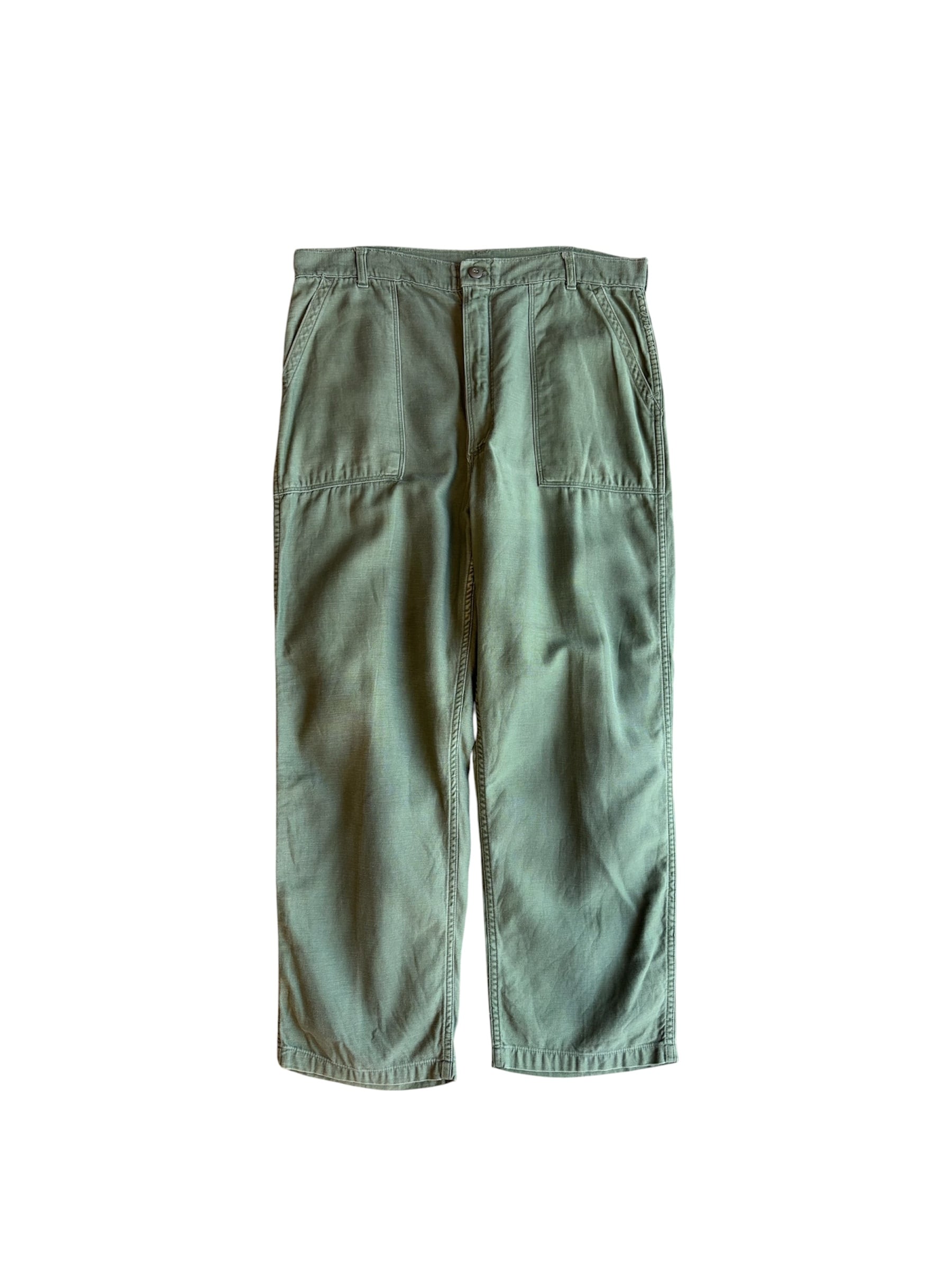 70s US.ARMYミリタリー ベイカーパンツ W32 IDEAL ジップ | enishi vintage