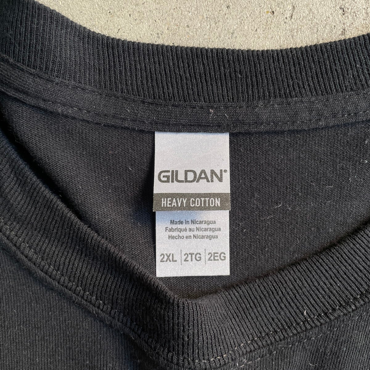 スカル ドクロ ブランド ロングTシャツ メンズ2XL 古着 骸骨 ロンT