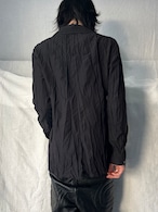 "kiryuyrik" Wrinkled Deformation Nylon Jacket