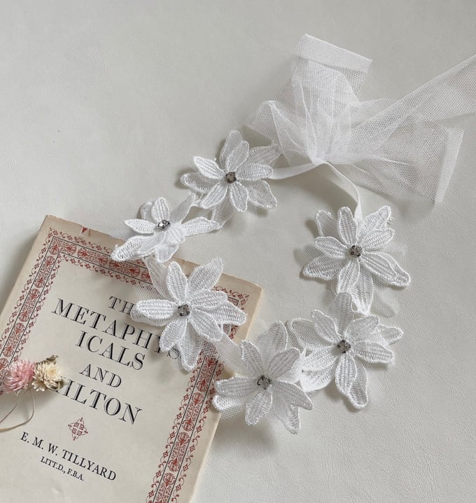 即納flower head accessories