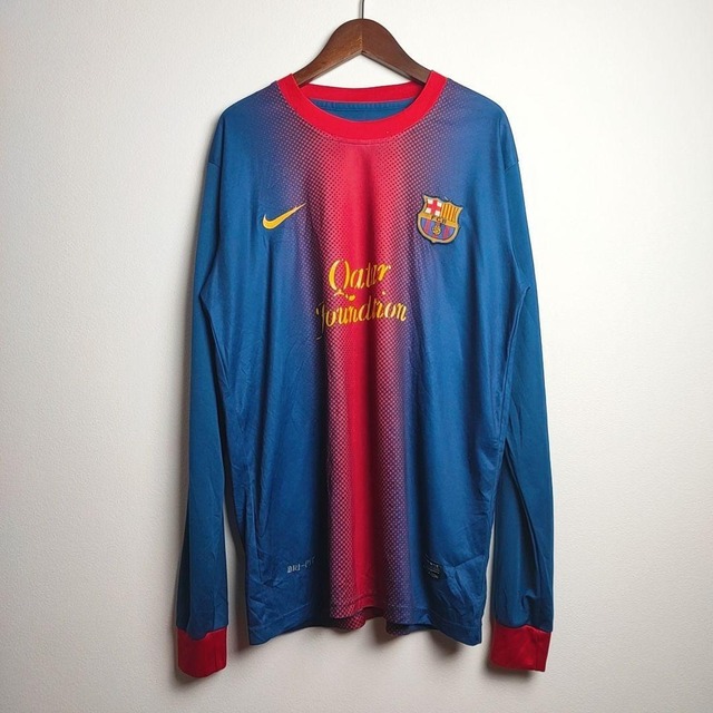 Soccer NIKE FC BARCELONA 11/12 LONG SLEEVE JERSEY | IN DA HOOD VINTAGE&USED  CLOTHING