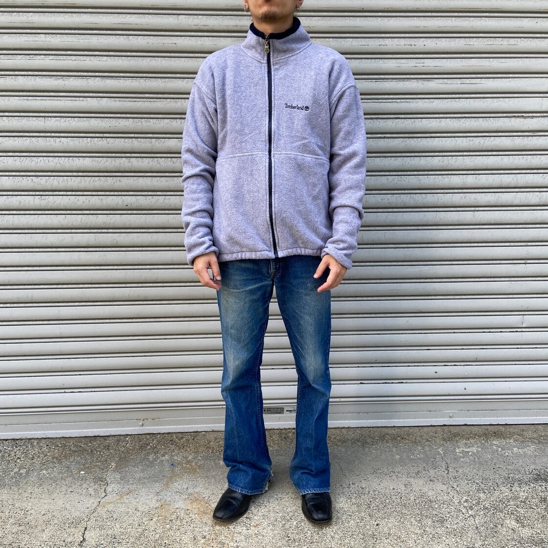 90s Timberland ティンバーランド フリースジャケット L グレー | Pay ID