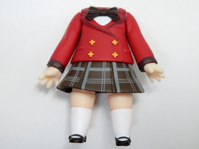 再入荷【389】 鵜野うずめ 体パーツ 制服　ねんどろいど