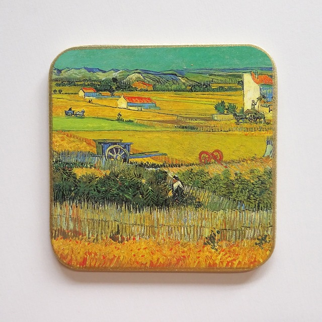 コースター ゴッホ Gogh [Luka Basic] 複製画 C-1625