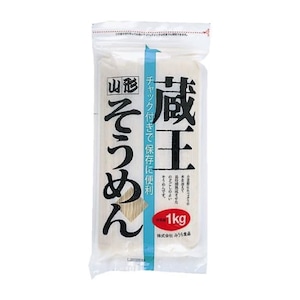 みうら食品 チャック付き蔵王そうめん 1kg