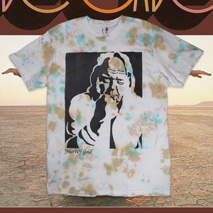 STENCIL-TEE "Heart Of Gold【TIE-DYE】"