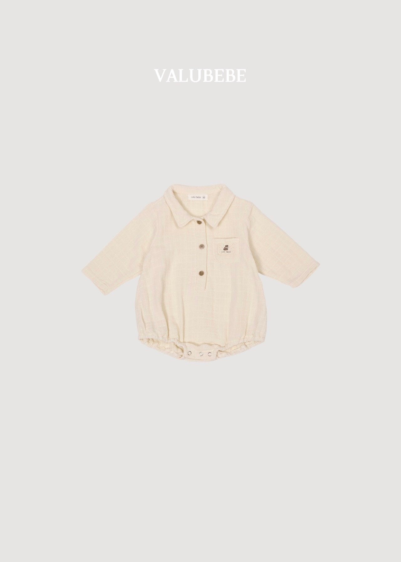 送料無料【予約】/ ミニシャツロンパース / valubebe