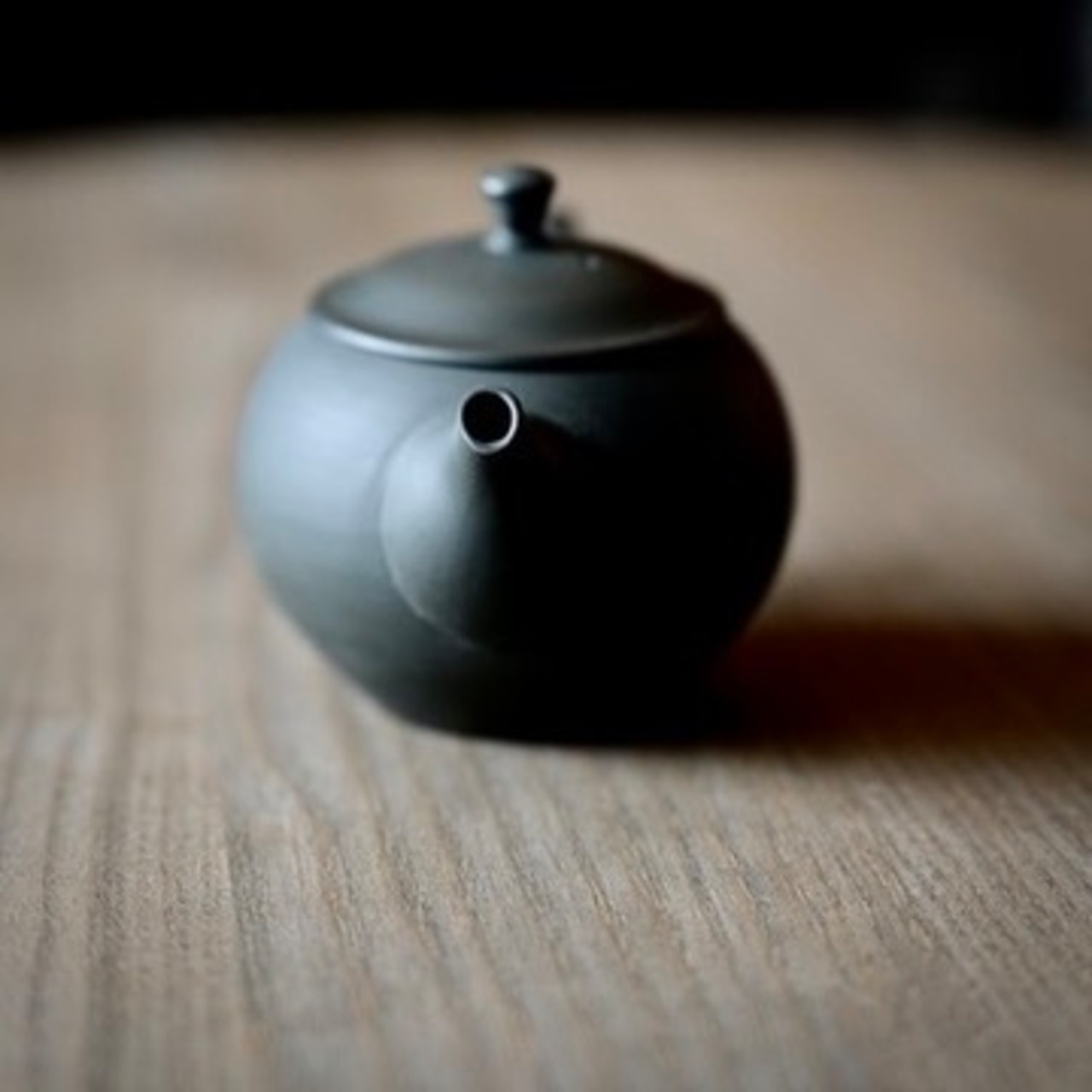 東屋 丸急須 後手 鳥泥［4573503820070］ 1~2人用