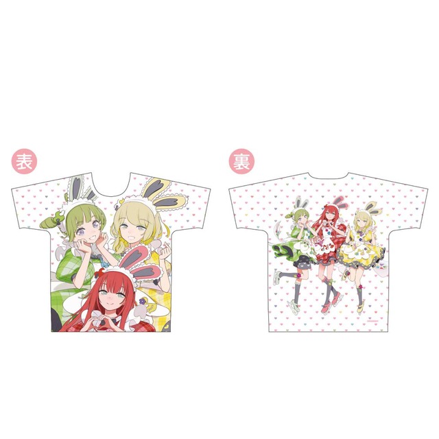 Pretty Rhythm -The Origin- フルグラフィックTシャツベルローズ L
